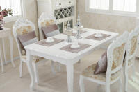 Corredor de Mesa de Terciopelo Plateado Moderno ANUMEI Cubierta de Mesa Gris Negro Decorativo Material Poliéster Hecho en China - details 10