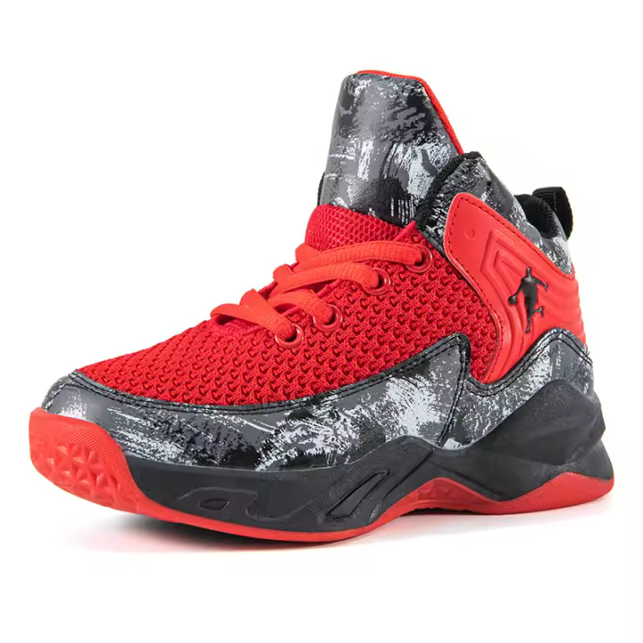 Zapatos de baloncesto para niños, zapatillas ligeras de moda juvenil, calzado cómodo antideslizante - 1