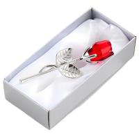 Rosa de cristal Mini flor de cristal flores artificiales adorno de habitación decoración de escritorio de oficina fiesta de boda regalo del Día de San Valentín - details 0