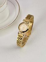 Reloj de Pulsera de Oro Antiguo Estilo Reloj de Mujer de Moda de Alta Gama con Correa de Cuero - details 0