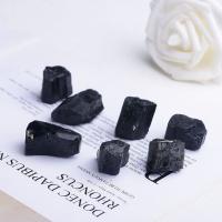 Artesanías de turmalina negra Natural, piedra de aromaterapia negra, Piedra en bruto, muestras de enseñanza - details 4