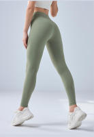 Pantalones deportivos desnudos de cintura alta y glúteos sin tacones, pantalones de gimnasia, ropa de yoga - details 13
