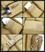 Mochila nueva táctica Molle de nailon, bandolera mensajero, bolsos para ordenador portátil, maletín, bolsa de escalada multifunción para exteriores - details 18