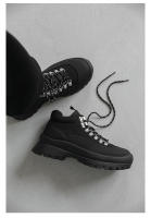 Nuevos zapatos de senderismo para senderismo de caña baja para ocio al aire libre, zapatos de hombre de suela gruesa que aumentan - details 4