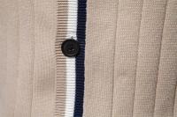 Chaqueta de punto de tendencia de suéter de manga larga con cuello en V para hombre de otoño e invierno - details 38