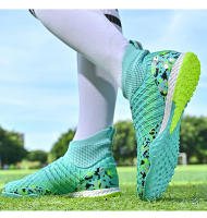 Botas de fútbol para hombre, botines de fútbol TF/FG, zapatos de entrenamiento resistentes al desgaste para niños, zapatillas antideslizantes para exteriores, talla 34-45 - details 23