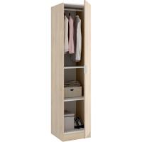 Armario ropero de 1 Puerta, Madera de ingeniería, Roble Natural, 184x41x52 cm - details 5