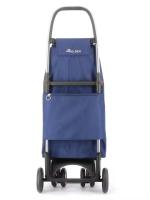 Multi Carro de Compra 4 Ruedas 2 Giratorias Plegable Ligero Bolsa Azul - details 2