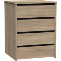 |   Cajonera 4 Cajones, Cómoda Dormitorios, Despachos, Interior Armario, Roble Cambrian, 63,5x46x45cm (Alto x Ancho x Fondo) Colección Tibet - details 0