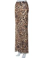 falda elegante con estampado de leopardo para mujer, faldas Maxi, ropa Y2K para oficina, Club, fiesta, ropa de calle informal, venta al por mayor, 2025 - details 3