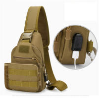 Mochila táctica de nailon impermeable de estilo militar para pesca, caza, correr, senderismo, ciclismo, camping - details 3