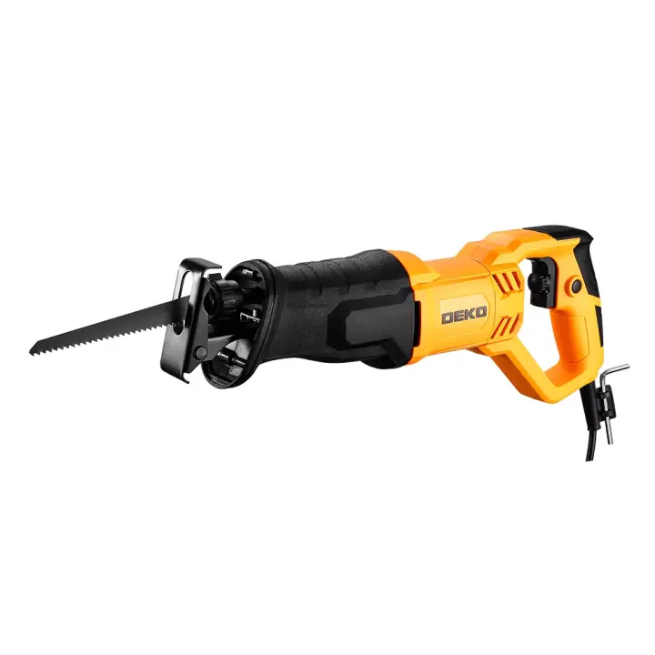 DEKO-Sierra eléctrica DKRS710G20 de 710W, con hojas de sierra, Herramientas de Motosierra - 1