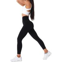 NVG Seamless Women, Pantalones de yoga de cintura alta, Ropa de gimnasio, Leggings de lycra suave para entrenamiento, Three by Fiess - details 2