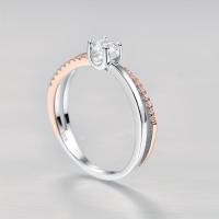Anillo de Plata de Ley 925, sortija de boda sencilla - details 2