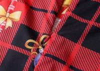 Ropa navideña para mujer, vestido pequeño estampado de nuevo estilo 2025 - details 6