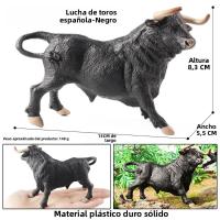Figura Española de Toro de 13cm Juguete Educativo Realista con Detalles Artesanales - details 0
