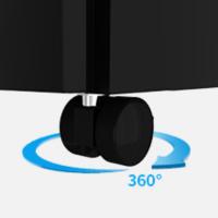 Ruedas giratorias de 360°