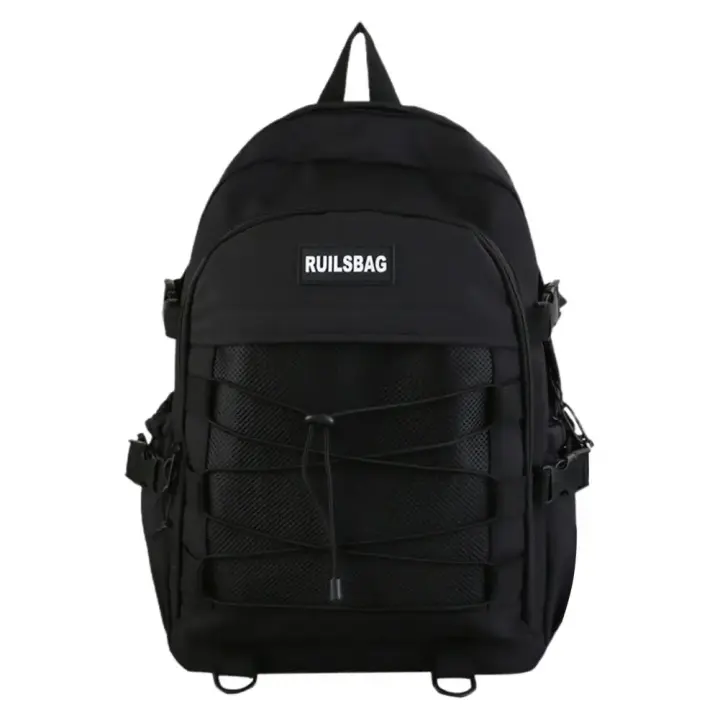 Mochila de hombro ancho, estilo coreano de moda, mochila de escuela secundaria para chicas adolescentes con capacidad y múltiple - 1