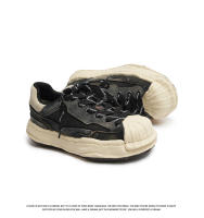 Zapatillas de Disolución de Cabeza de Carapazón Plataforma de Cebra Retro - details 8