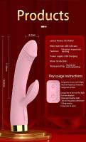 Vibrador potente para mujer, estimulador del clítoris del punto G, consolador masajeador vaginal, masturbador femenino, Juguetes sexuales para adultos mayores de 18 años - details 16