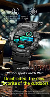Relojes inteligentes hombre Bluetooth llamadas Fitness ritmo cardíaco presión arterial exterior deporte mujer reloj impermeable - details 0
