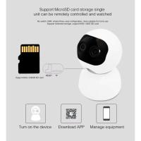 Cámara de doble lente de 2MP 1080P WiFi interior Domo Pan Tilt Cámara con zoom binocular Cámara de vigilancia CCTV - details 12