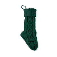 Decoraciones navideñas para la pared del hogar, calcetines de punto, bolsas de regalo de dulces, accesorios colgantes, calcetines - details 7