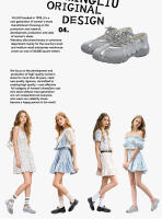 Nuevos zapatos Mary Jane de malla transpirable blanco zapatos casuales de alta gama de las mujeres zapatos de moda - details 4