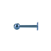 Piercing de acero inoxidable para la nariz para hombre y mujer, Piercing de labios, Barra de Labret colorida, 2 piezas, 316L - details 8