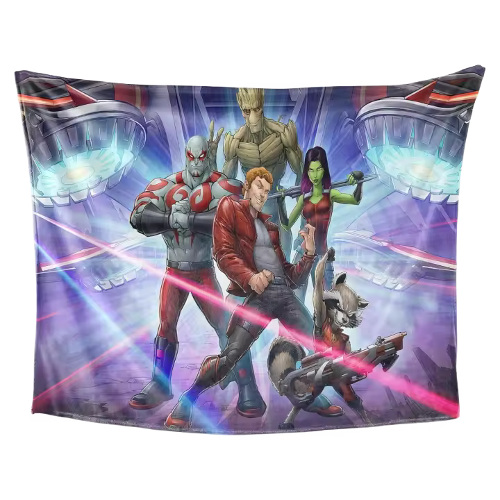 Manta Ligera y Acogedora Defender para Galaxy Movies Ideal para Cama, Sofá y Cojín - 1