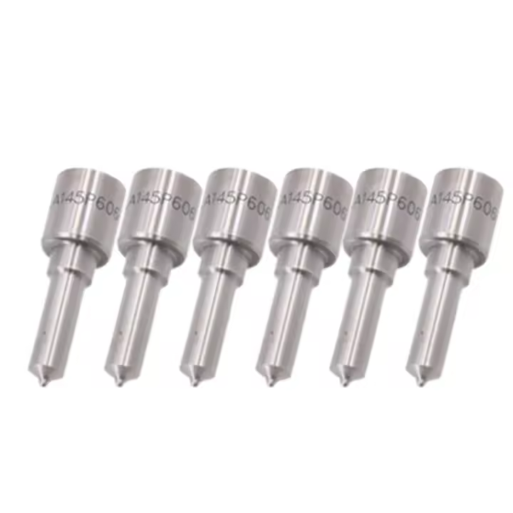 6 piezas Boquilla de inyección DLLA145P606 Accesorios para automóviles compatibles con Komatsu - 1