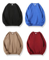 Sudaderas con capucha informales para hombre y mujer, ropa de calle sólida, sudadera básica de hip hop, color negro, blanco y caqui, 320gsm - details 12