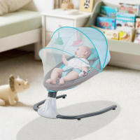 Balancín para bebé, electrónico, mecedora Bluetooth, columpio para con música USB y juguetes para 0-12meses, 3-12kg - details 11