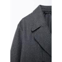 Chaqueta holgada para mujer otoño 2024 cálida, gruesa, doble abeto, manga larga, estilo - details 17