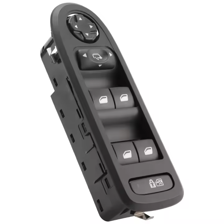 Interruptor Maestro de Ventanas para Peugeot 308 508 C5 Interruptor de Motor de Regulador de Ventanas 96659465ZD 98026370ZD 96644917XT 96599975XT - 1