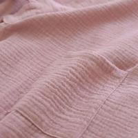 Conjunto de pijama de 2 piezas para pareja japonesa, hilo de algodón fino, pantalones cortos de manga corta, kimono para hombre y mujer, decoración del hogar - details 17