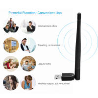 Mini adaptador WiFi USB, receptor inalámbrico de tarjeta de red de MT-7601, 150Mbps, 2,4 GHz, para PC, escritorio y portátil - details 1