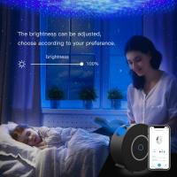 Luz de proyección de cielo estrellado colorido láser luz de noche gitana tecnología de dormitorio sala de graffiti control inteligente luz ambiental - details 3