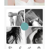 Toalla para el cabello de bambú, turbante de ducha de secado de cabello de microfibra con lazo, toallas absorbentes para el cabello de secado rápido para mujeres antiencrespamiento - details 1