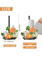 Soporte de Tejidos de Halloween Decoración de Cocina de Granja con Gato Lunar - details 2