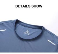 Camisetas de Correr para Hombres CHRLCK Secado Rápido Transpirables Elasticidad Suave - details 10