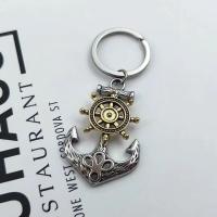 Colgante de Timón de Personalidad Vintage de Aleación Llavero para Coche para Hombres y Mujeres - details 11