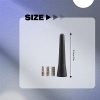 Antena universal para automóvil, antena corta pequeña para automóvil de 6,5 cm (2,5 pulgadas), accesorios para mini radio para automóvil, entradas FM/AM M5 M6, negro - details 5