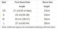 1 Juego de protectores de tobillo y pie para Taekwondo, protectores de manos, guantes para botas Kickbo, equipo de combate para artes marciales ITF, Karate - details 0