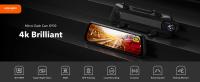 Cámara de Tablero DVR Automotriz 4K Lente Doble Soporte GPS Vista de Estacionamiento - details 0
