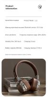 Auriculares de Estudio Bluetooth CR-8 Clásico - details 15