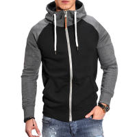 Chaqueta de Sudadera Deportiva de Alta Calidad Cardigan Acolchado para Hombres Moda Casual - details 4