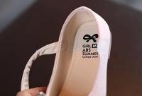 Zapatos de baile con gancho y bucle de princesa elegantes planos para niño brillante de cuero con lazo para niña, 2024 - details 13