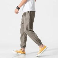 2024 Pantalones de talla grande estilo chino pantalones de lino para hombres pantalones de lino de algodón para hombres Leggings - details 10