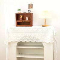 Cubierta de mesa de comedor Ense blanca, mantel floral nórdico, suministros vintage para bodas y fiestas, decoración de escritorio para el hogar - details 0